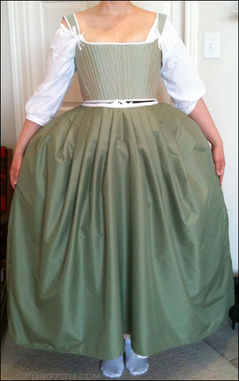 18th century petticoat